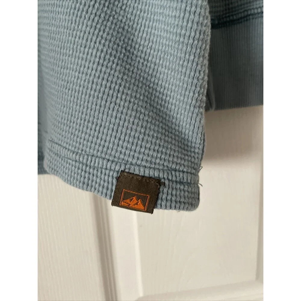 Northwest Territory Mens‎ Thermal Waffle Shirt XLT Tall Blue Outdoors Warm